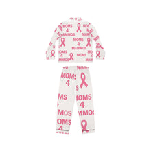 Load image into Gallery viewer, Breast Cancer Awareness Satin Pajamas, Cozy Sleepwear, Gift for Mothers, Self-Care Lounge Set, Pink Ribbon PJs, Support Mom