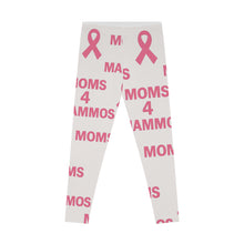 Load image into Gallery viewer, Pink Awareness Leggings for Moms, Comfortable Stretchy Yoga Pants, Support Breast Cancer Awareness, Gift for Her, Activewear